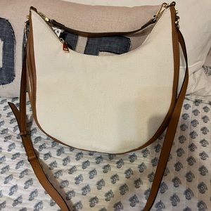 I.N.C. International concepts bleached canvas bag